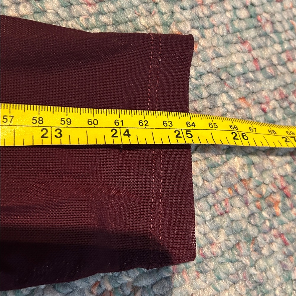 Women's Long Sleeve Top - Deep Purple - Picture 8 of 9